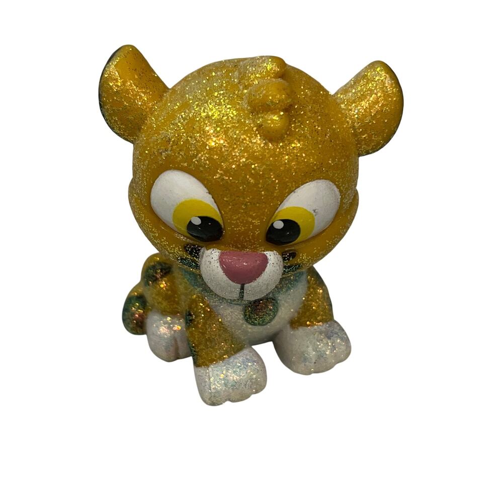 Disney Animators Collection Mini Rajah Tiger Glitter Figure Jasmine Playset